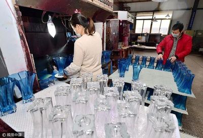 江苏海安玻璃器皿“绿色制造”俏国外